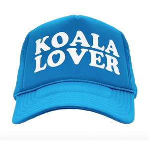 Koala Lover Trucker Cap | Sky Blue