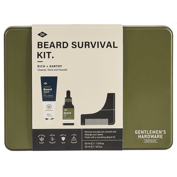 Gentleman's Hardware | Beard Survival Kit