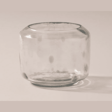 Shelly Glass Hurricane Lamp