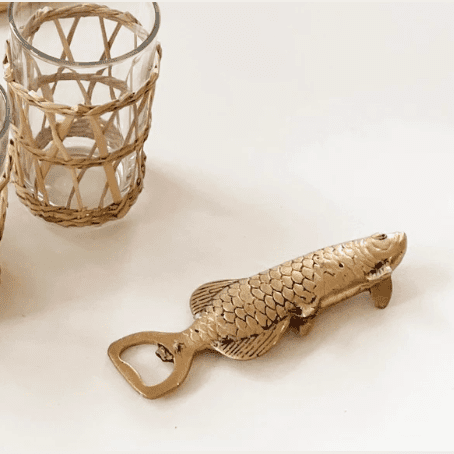 Brass Fish Bottle Opener