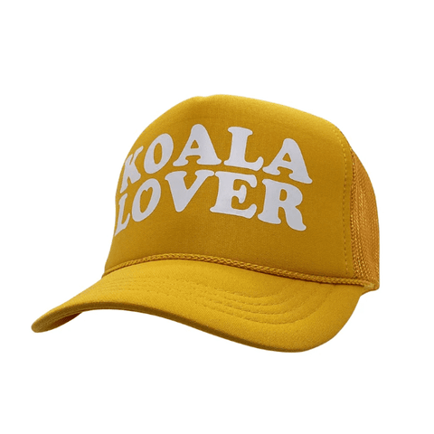 Kids Koala Lover Cap | Yellow