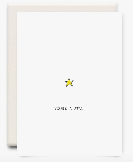 You're A Star Card