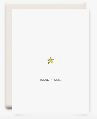 You're A Star Card