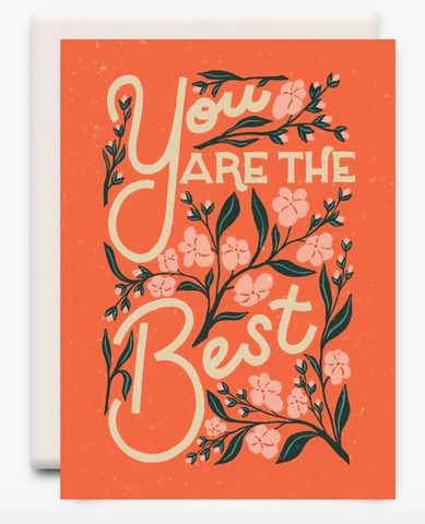 You Are The Best Card