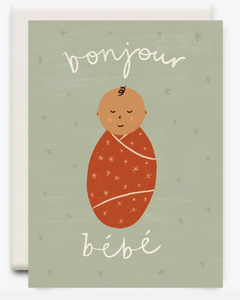 Bonjour Bébé Card