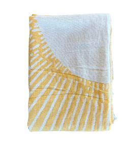 Yellow Sun Turkish Towel