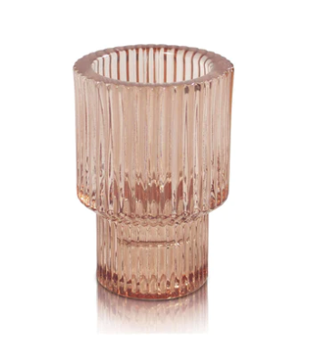 Arlo Vintage Glass Duo Candle Holder