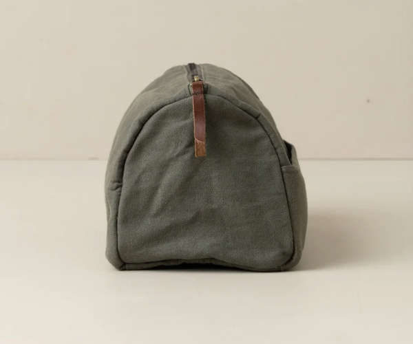 Journey Toiletry Canvas Bag | Olive