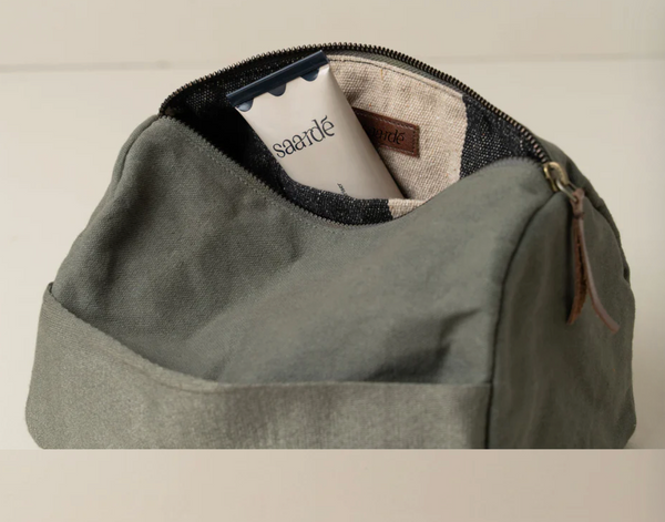 Journey Toiletry Canvas Bag | Olive