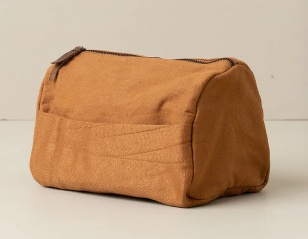 Journey Toiletry Canvas Bag | Terracotta