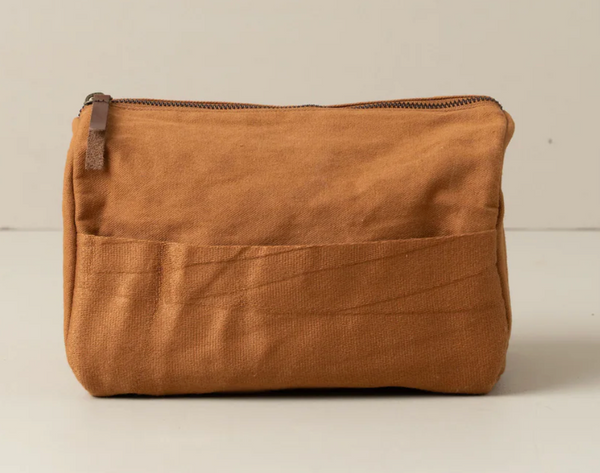 Journey Toiletry Canvas Bag | Terracotta