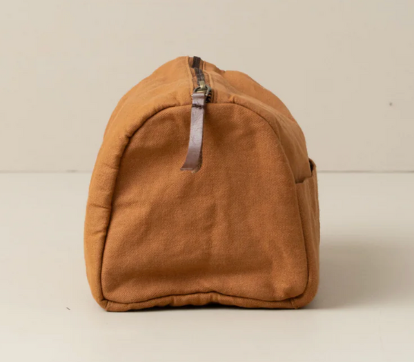 Journey Toiletry Canvas Bag | Terracotta