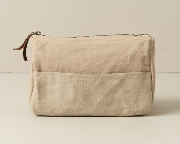 Journey Toiletry Canvas Bag | Clay