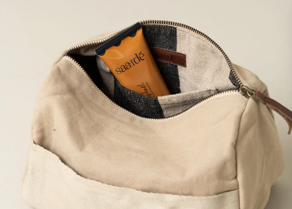 Journey Toiletry Canvas Bag | Clay