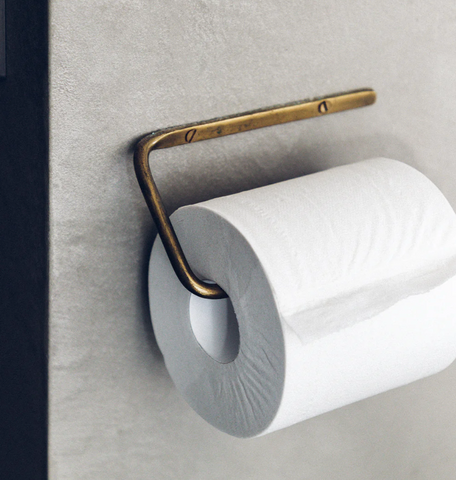 Brass Toilet Roll Holder