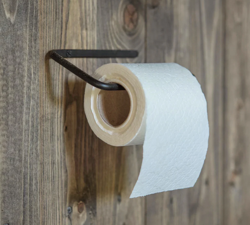 Iron Toilet Paper Holder