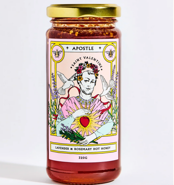 Saint Valentine - Lavender & Rosemary Hot Honey | Apostle