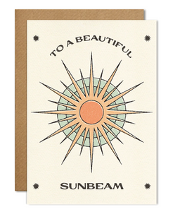 A Beautiful Sunbeam Card