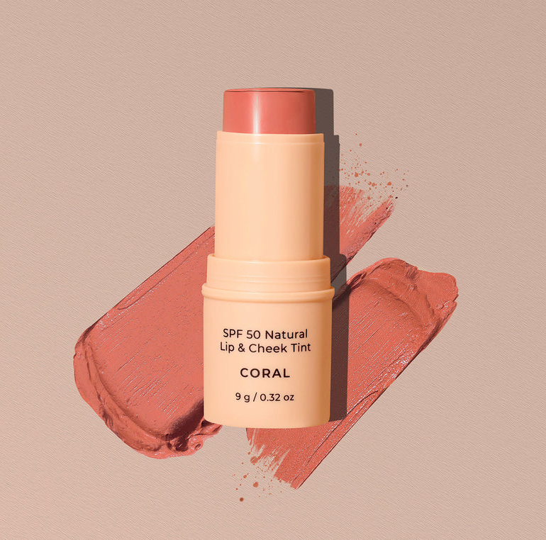 SPF 50 Natural Lip & Cheek Tint | Avocado Zinc