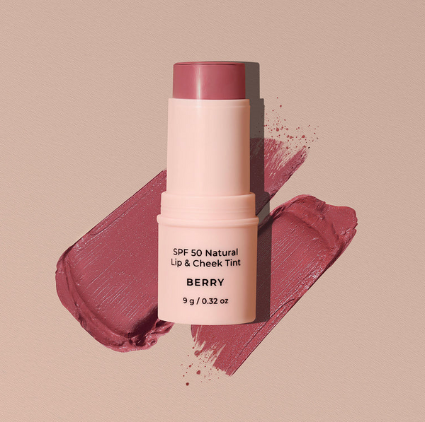 SPF 50 Natural Lip & Cheek Tint | Avocado Zinc