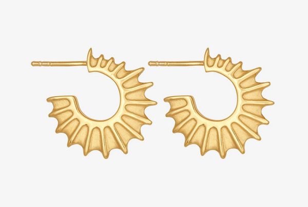 Calypso Hoops - 18k Gold Vermeil | Temple of the Sun