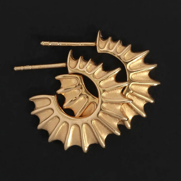 Calypso Hoops - 18k Gold Vermeil | Temple of the Sun
