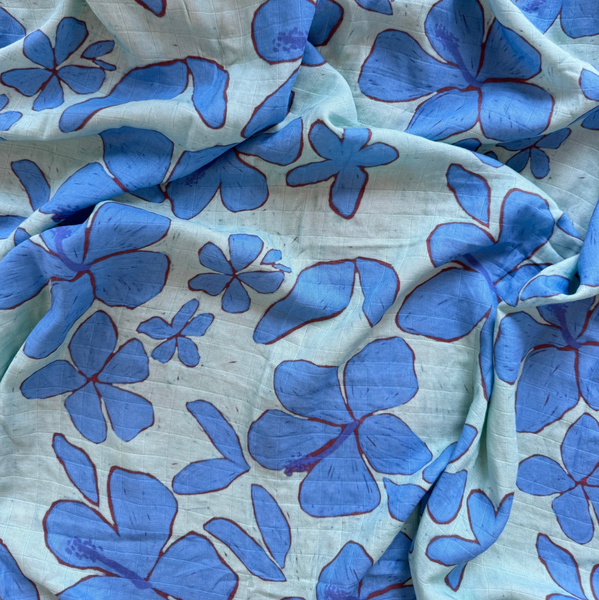 Sea Blossom Cotton & Bamboo Wrap | Loaila