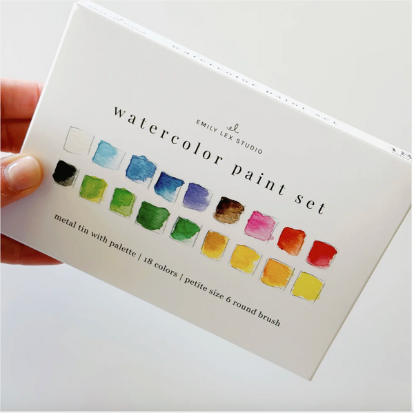 Watercolor Paint Set | 18 colors