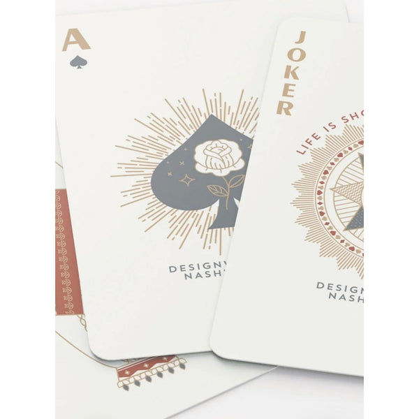 Fortune Favours The Brave Playing Cards