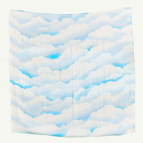 Head In The Clouds Bamboo + Organic Cotton Swaddle