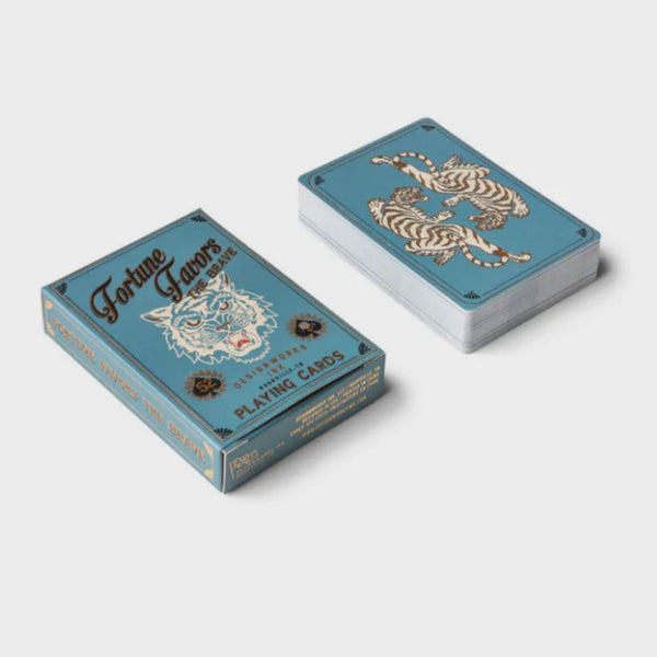 Fortune Favours The Brave Playing Cards