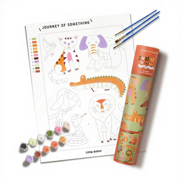 Kids Paint By Numbers | Little Safari