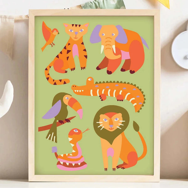 Kids Paint By Numbers | Little Safari