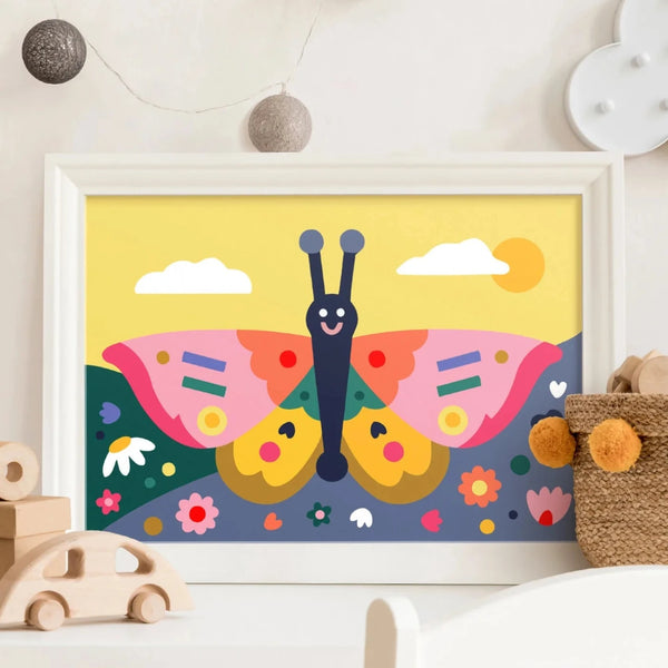 Kids Paint By Numbers | Spring Wings