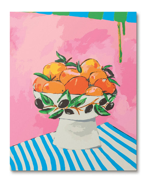 Paint By Numbers | Bowl of oranges