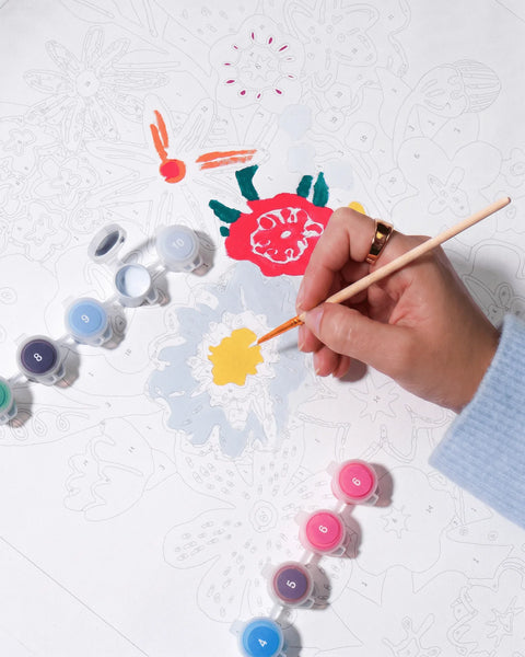 Paint By Numbers | Wildflowers