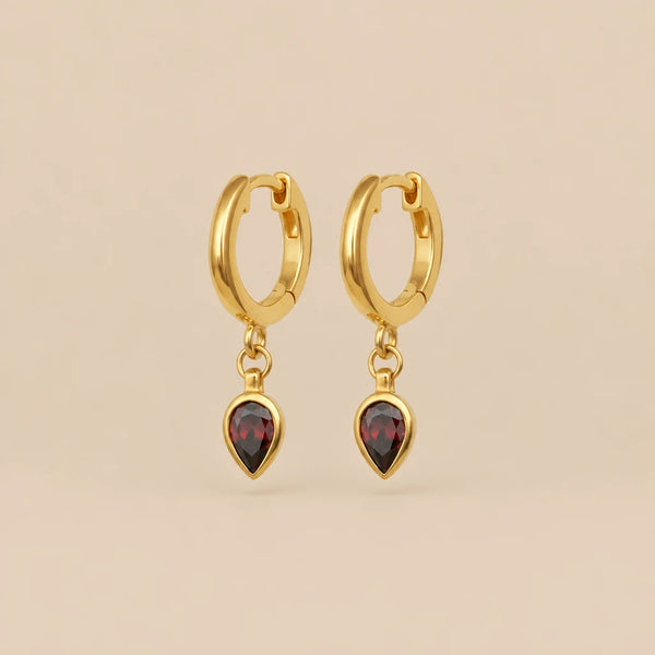 Flame Earrings Gold Vermeil | Temple of The Sun