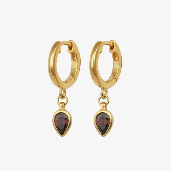 Flame Earrings Gold Vermeil | Temple of The Sun