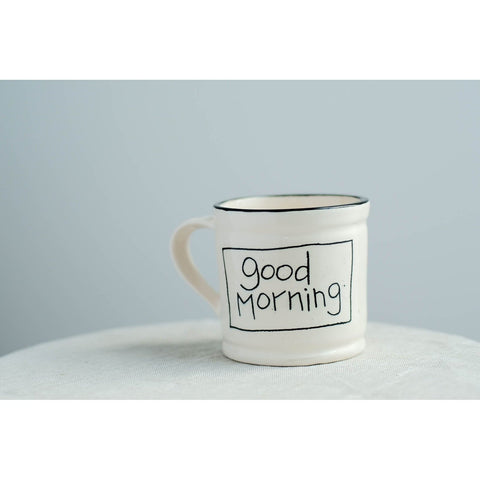 Ceramic Coffee Can - Good Morning