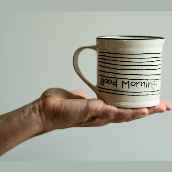 Ceramic Coffee Can - Good Morning