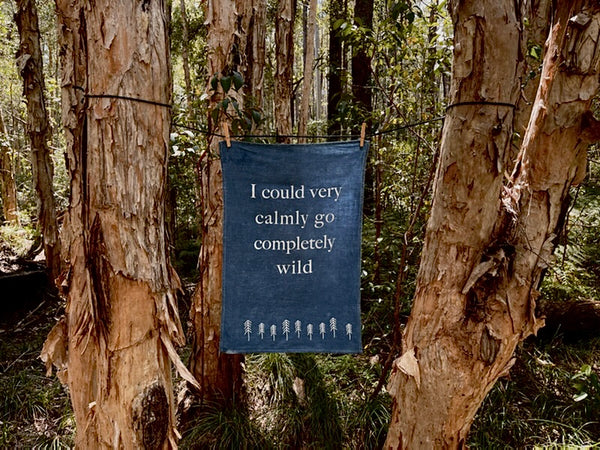 Indigo Art Prints - Completely Wild