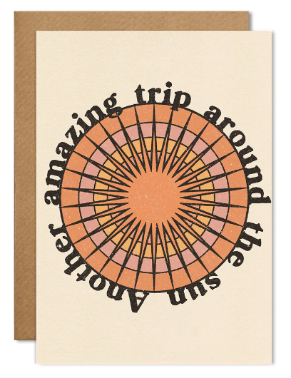 Another Amazing trip Around The Sun Card