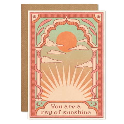 You Are a Ray Of Sunshine Card
