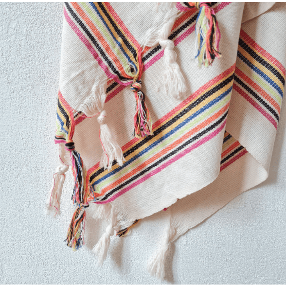 Colourful Striped Turkish Towel