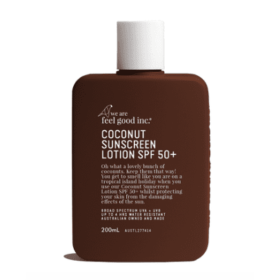 Coconut Sunscreen SPF 50+ | We Are Feel Good Inc.