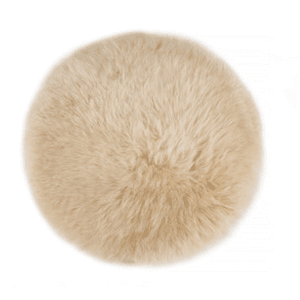 Longwool Sheepskin Seat Plate