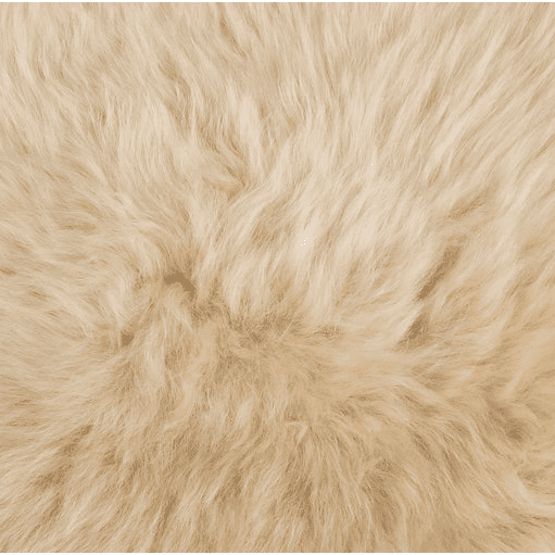 Longwool Sheepskin Seat Plate