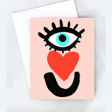 Eye Heart U Card