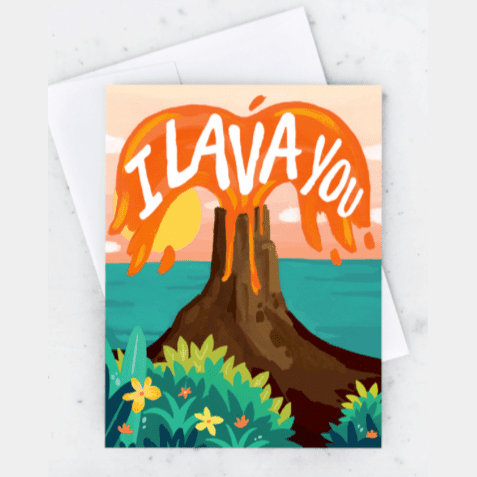 I Lava You Card