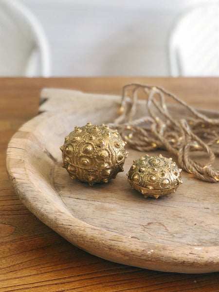 Brass Sea Urchin Keepsake Box